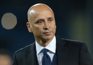 NOVARA, ITALY - SEPTEMBER 03:  Novara Calcio coach Eugenio Corini looks on before the Serie B between Novara Calcio and Parma Calcio at Silvio Piola Stadium on September 3, 2017 in Novara, Italy.  (Photo by Emilio Andreoli/Getty Images)