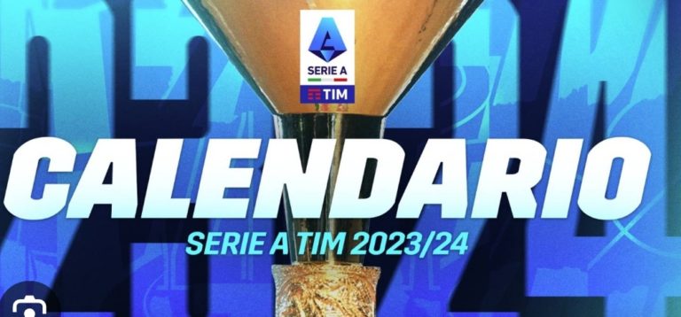 Calendario serie A 2023-2024: Atalanta le prime due in trasferta con il Sassuolo e il Frosinone 