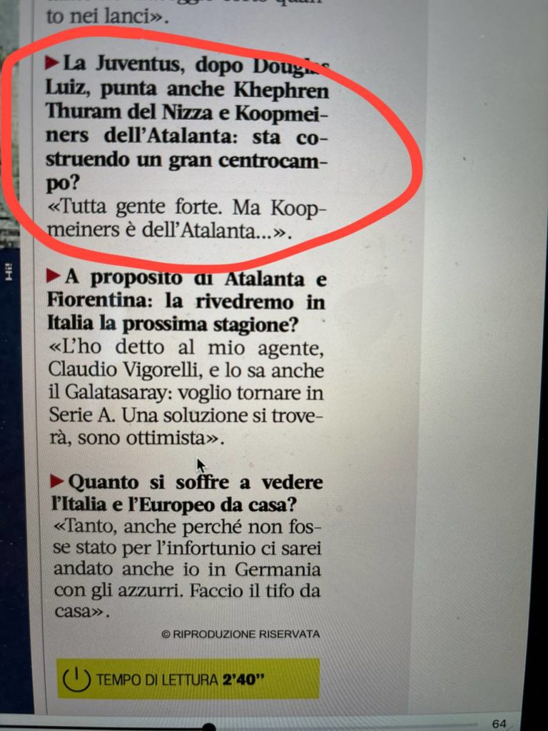 Ma che domanda è?